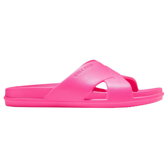 Cole Haan Findra Eva Pool Slide Womens Pink Casual Sandals W25154