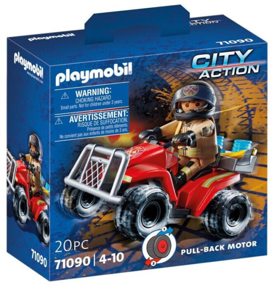 Игровой набор Playmobil Fire department speed quad Огнеборцы (Пожарники)