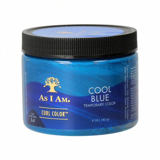 Полуперманентное окрашивание As I Am Curl Color Cool Blue