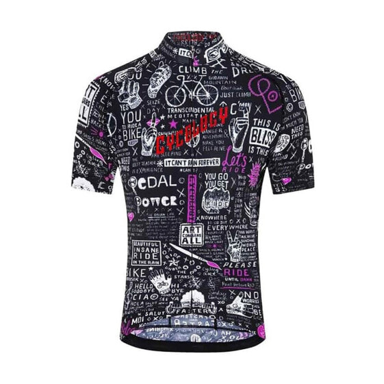 CYCOLOGY Bike Graffiti short sleeve jersey