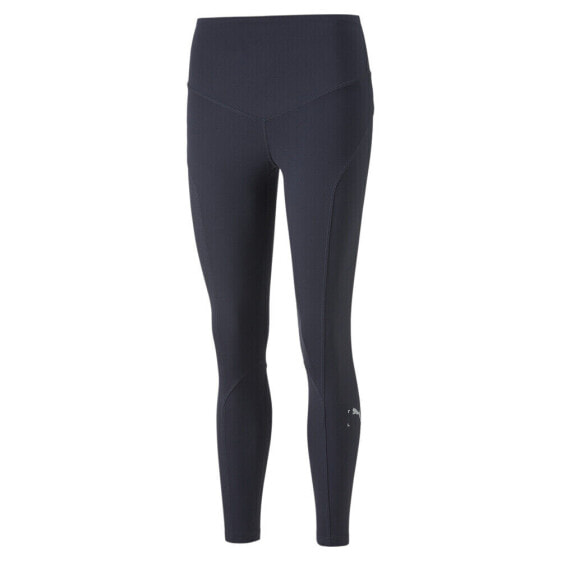 Puma Train 78 High Waisted Athletic Leggings Womens Blue Athletic Casual 5221614