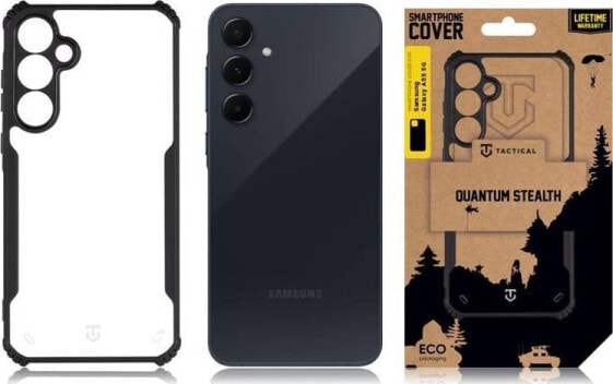 Tactical Tactical Quantum Stealth Cover for Samsung Galaxy A55 5G Clear/Black standard