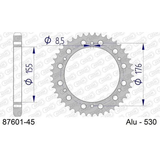 AFAM 87601 Rear Sprocket