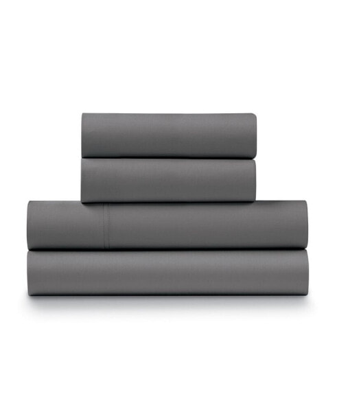 1200 TC Cotton Sateen Deep Pocket 4 pc Sheet Set, Cal King