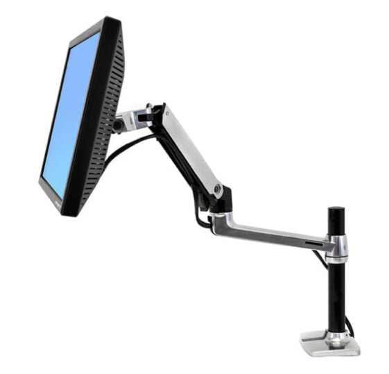 Ergotron LX Series Desk Mount LCD Arm - Tall Pole - 11.3 kg - 86.4 cm (34") - 75 x 75 mm - 100 x 100 mm - Black