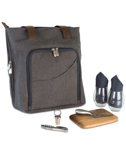 Legacy® by Picnic Time 9-Piece Sonoma Wine & Cheese Picnic Tote