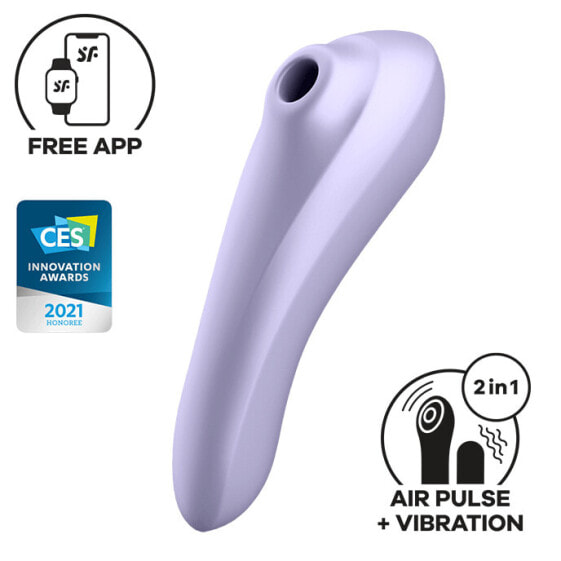 Satisfyer Dual Plea­sure Connect App, Vi­brator + Druckwellen