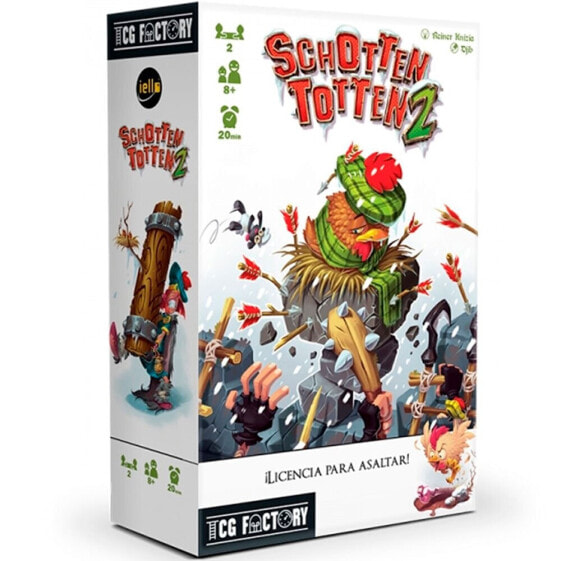 TCG FACTORY Schotten Totten 2 Card Spanish Board Game