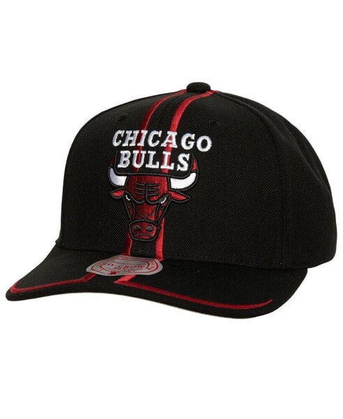 Men's Black Chicago Bulls Hardwood Classics 1998 NBA Draft Commemorative Adjustable Hat