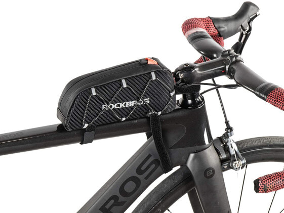 Rockbros Frame Bag for Bicycle Frame Top Tube Bag Approx. 1 L 22 x 10 x 5.5 cm for iPhone X/Xs Max/XR 7/8 Plus