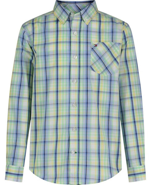 Рубашка Tommy Hilfiger Seaside Plaid Boys