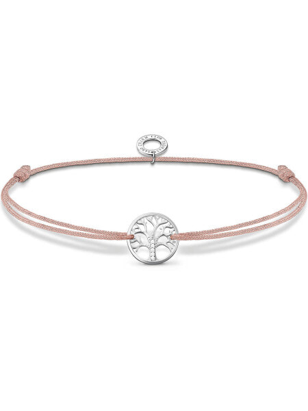 Браслет THOMAS SABO LS125-401-19 Beige, Silver выполненный из нейлона и стерлингового серебра 925 для женщин Fashion 14-20 см 0,02 кг. В комплекте: коробка, упаковка.