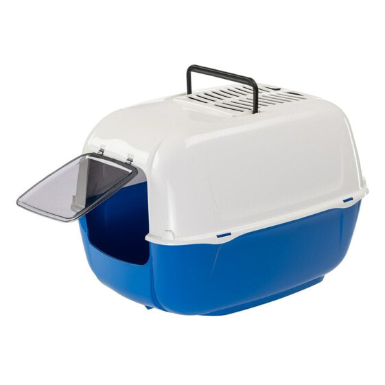 Ящик для кошачьего туалета Ferplast Синий Пластик 39,5 x 52,5 x 38 cm