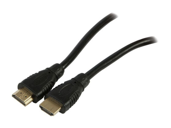 Разъем HDMI Type A (стандартный) - HDMI Type A (стандартный) - черный Synergy 21 0.5 м