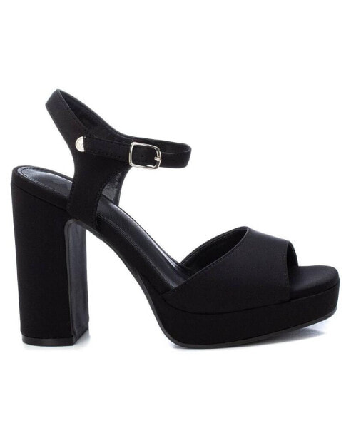 Women's Heel Sandals By Black