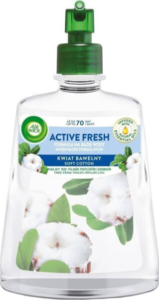 Air Wick Active Fresh wkład do automatycznego odświeżacza powietrza Kwiat Bawełny 228ml