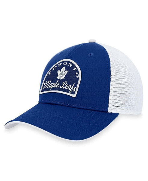 Men's Blue/White Toronto Maple Leafs Fundamental Adjustable Hat