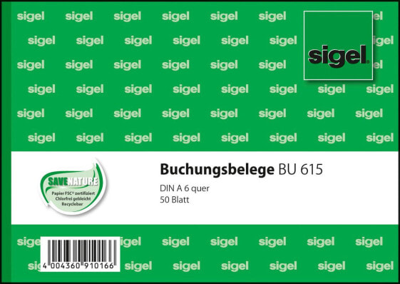 Sigel BU615 - 50 sheets - A6 q - White