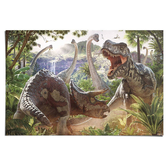 Poster Kampf der Dinosaurier