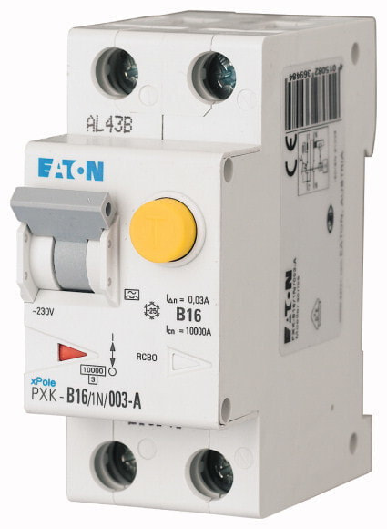 Eaton PXK-B16/1N/003-A - Miniature circuit breaker - 10000 A - IP20