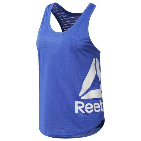 REEBOK Workout Ready Mesh Graphic sleeveless T-shirt