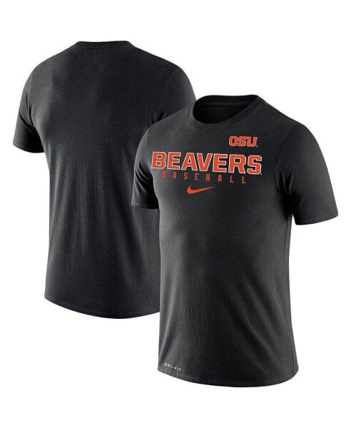 Men's Black Oregon State Beavers Baseball Legend Performance T-shirt