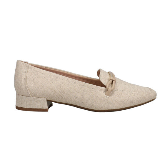 Easy Spirit Carlina Slip On Loafers Womens Beige E-CARLINA2-110