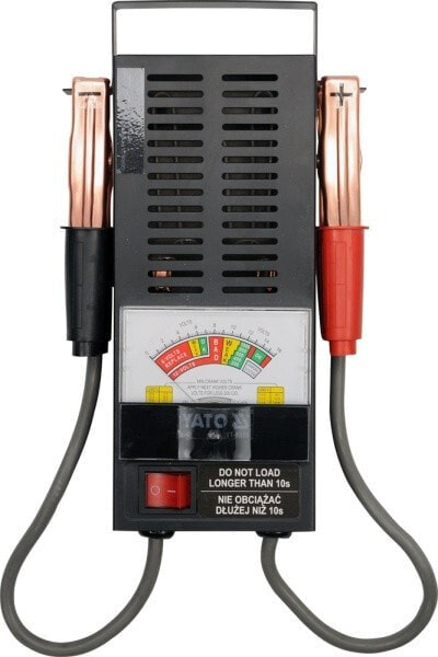 Yato Tester akumulatorów 6/12V 200-1000A (YT-8310)