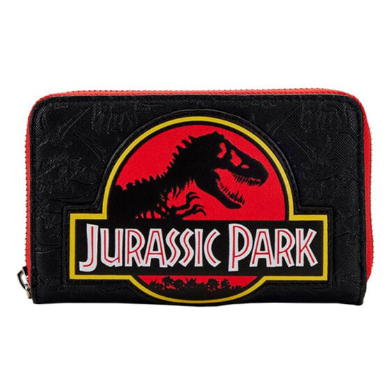 LOUNGEFLY Wallet Jurassic Park Logo