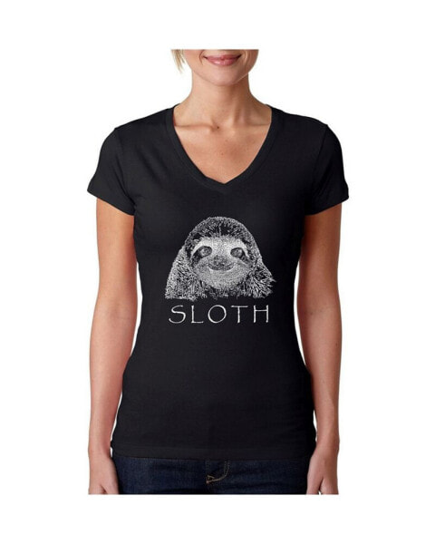 Майка LA Pop Art Sloth Neck