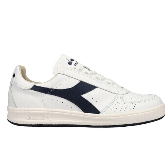 Diadora B.Elite H Italia Sport Lace Up Mens White Sneakers Casual Shoes 176277-