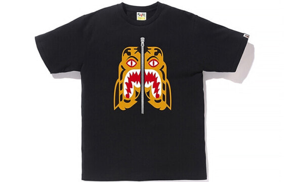 BAPE Tiger T 1F30-110-006-Black Shirt