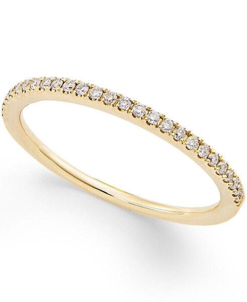 Diamond Pavé Ring (1/8 ct. t.w.) in 14k Gold or White Gold