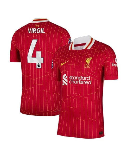 Men's Virgil van Dijk Red Liverpool 2024/25 Home Authentic Player Jersey