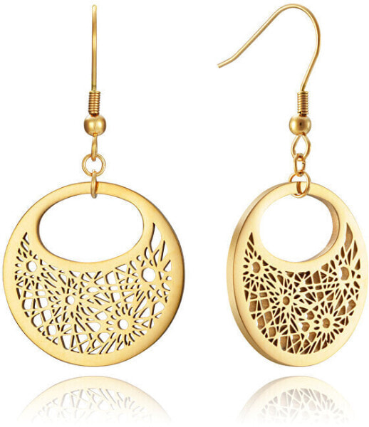 Gold plated earrings Chic 75115E01012