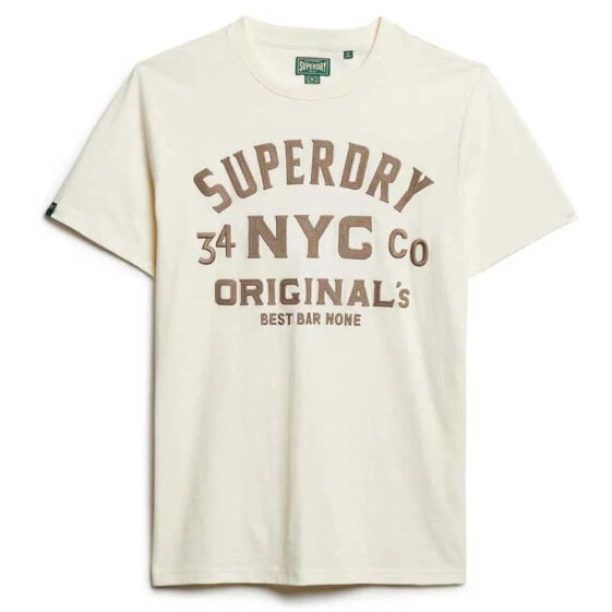 SUPERDRY Embroidered Script Graphic short sleeve T-shirt