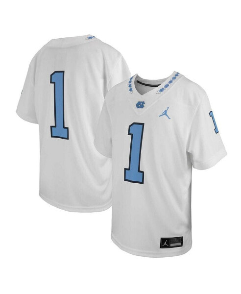 Big Boys #1 White North Carolina Tar Heels Untouchable Replica Game Jersey