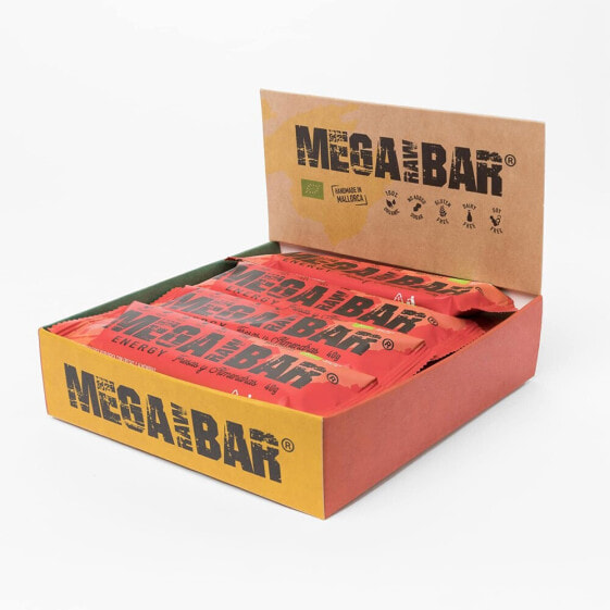 MEGARAWBAR Energy Bars Box 12 Units Strawberries