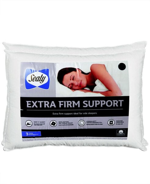 100% Cotton Extra Firm Support Standard/Queen Pillow 2 Pack