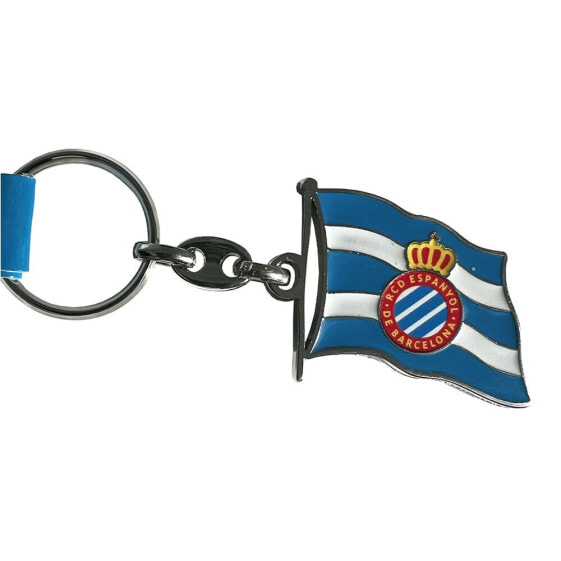 RCD ESPANYOL Flag Key Ring