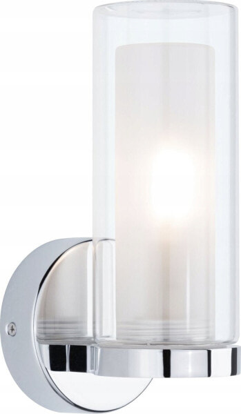 Kinkiet Paulmann Lampa ścienna LUENA E14 max. 20W IP44 230V szkło chrom / metal