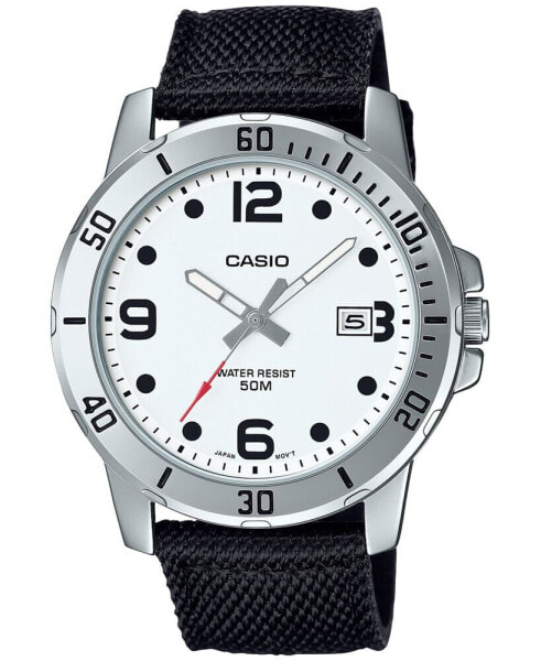 Часы CASIO Black Cloth Strap 45mm