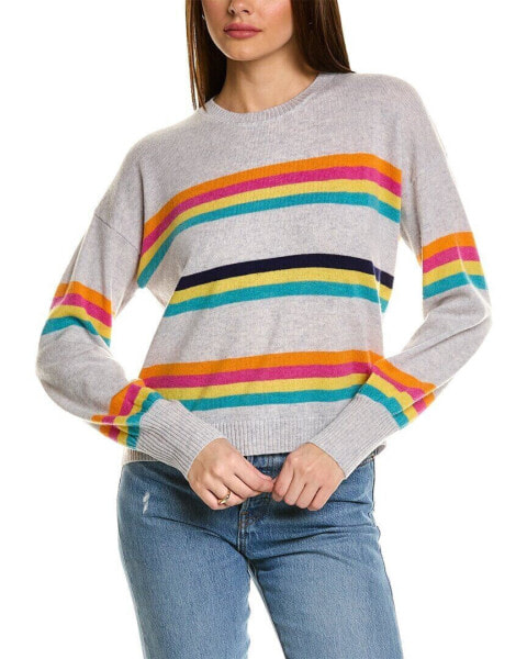 Scott & Scott London Pippa Stripe Wool & Cashmere-Blend Sweater Women's