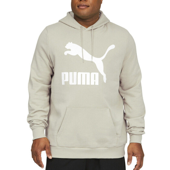 Puma Classics Logo Hoodie Fl S Big Tall Mens Size XXXXL Casual Outerwear 533304