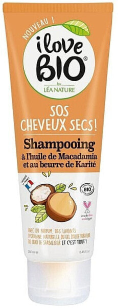 Haarshampoo mit Macadamiaöl und Sheabutter