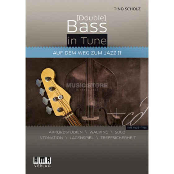 AMA Verlag (Double) Bass in Tune Jazz II Tino Scholz, Buch und CD