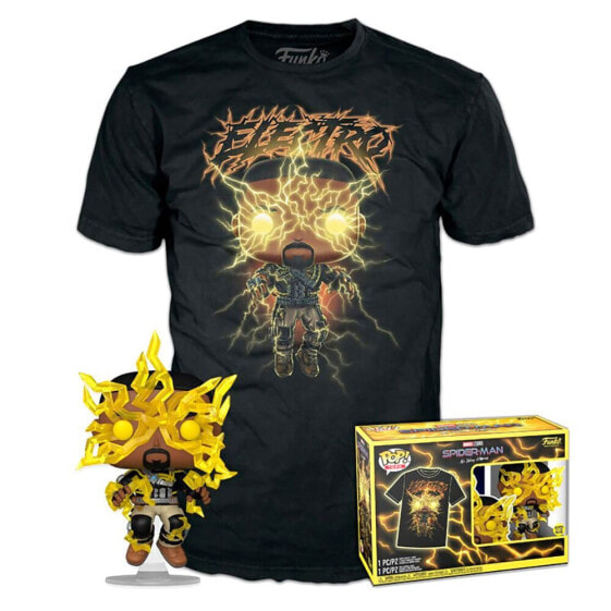 FUNKO No Way Home Electro Spiderman POP And Short Sleeve T-Shirt