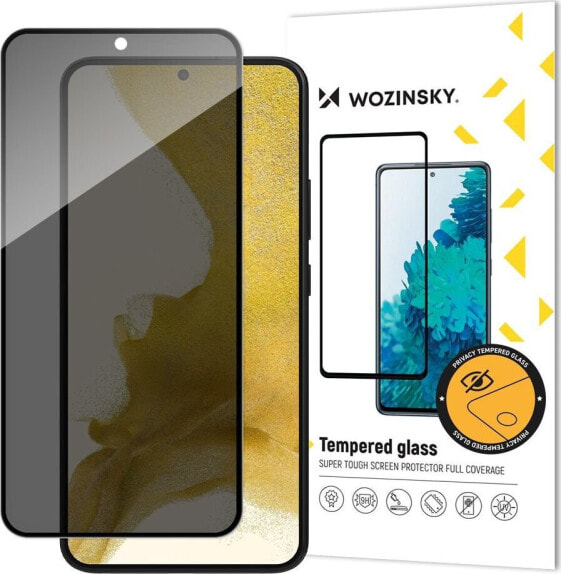 Wozinsky Wozinsky Privacy Glass szkło hartowane Samsung Galaxy S22+ z filtrem Anti Spy prywatyzujące