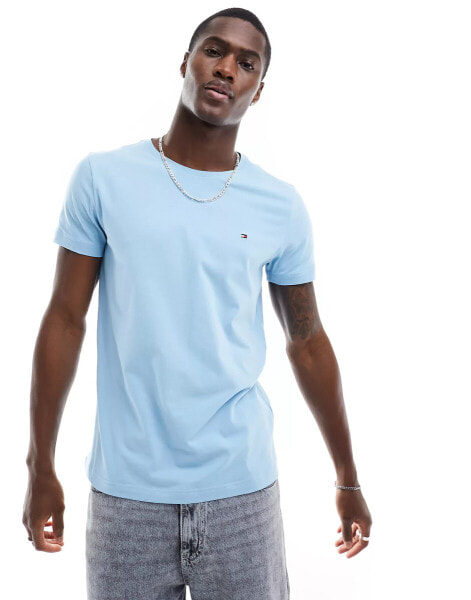 Tommy Hilfiger stretch slim fit t-shirt in blue