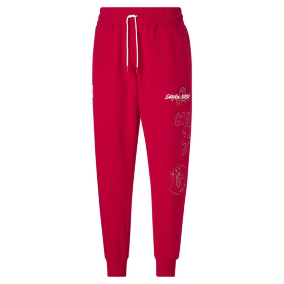 Puma Mikey X Daygo Sweatpants Mens Red Casual Athletic Bottoms 62191501